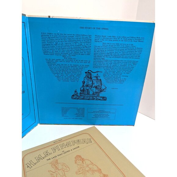 Gilbert & Sullivan H.M.S. Pinafore D'Oyly Carte Opera Company London Records - Picture 6 of 8